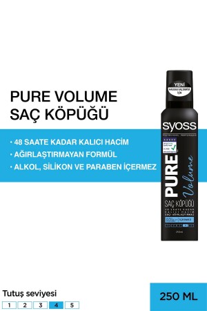 Pure Volume Hair Mousse - Syoss