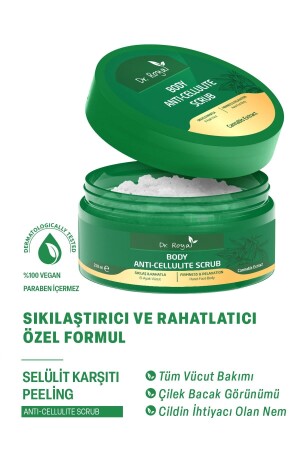 Purifying and Moisturizing - Anti-cellulite and Firming Body Scrub Lavender - Vanilla 250ml R002 - Dr.Royal Natural Life