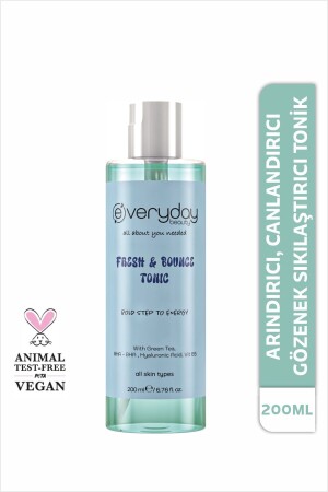 Purifying and Refreshing Tonic 200ml Pore Tightening Revitalizing (AHA BHA) - Everyday Beauty