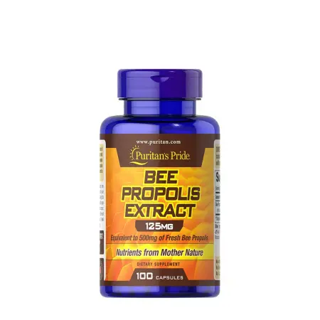 Puritan's Pride Bee Propolis 500 mg (100 Capsules) - Puritan's Pride