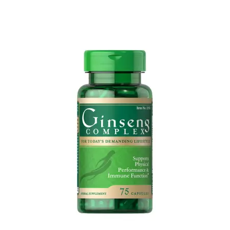 Puritan's Pride Ginseng Complex (75 Capsules) - Puritan's Pride