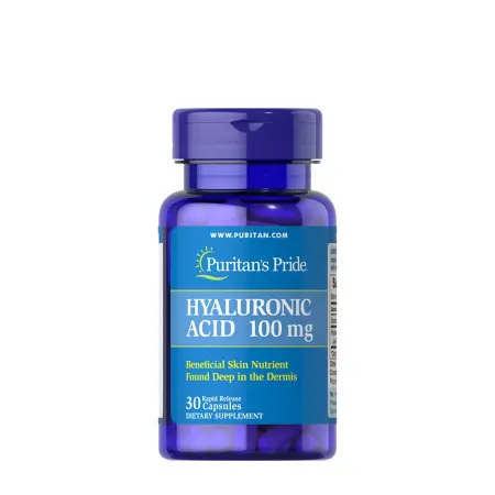 Puritan's Pride Hyaluronic Acid 100 mg (30 Capsules) - Puritan's Pride