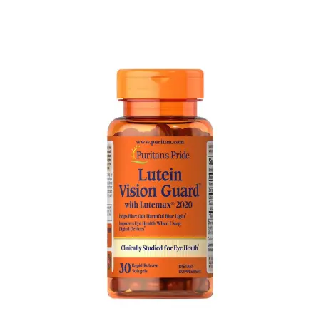 Puritan's Pride Lutein Blue Light Vision Guard with Lutemax® 2020 (30 Softgels) - Puritan's Pride