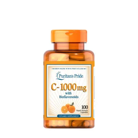 Puritan's Pride Vitamin C-1000 With Bioflavonoids (100 Capsules) - Puritan's Pride