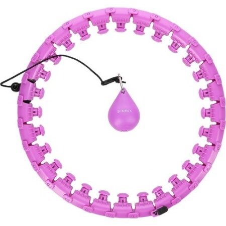Purple hula hoop with weight HHW12 Plus Size HMS - HMS