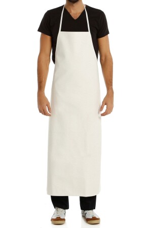 PVC Dish Apron PVC Kitchen Apron 1. Quality Lined Liquid Proof White Color MTAO-0019 - DrMia