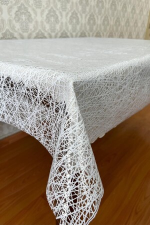 PVC Transparent Coated Rope Patterned Table Cloth_1032-a - Pimulahome