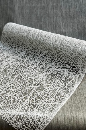 PVC Transparent Lace Shelf Cover - With Rope Pattern_1012-a - Pimulahome