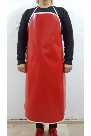 PVC Waterproof Men's and Women's Kitchen - Butcher - Dishwasher - Work and Worker Apron - Behçetin Tekstil