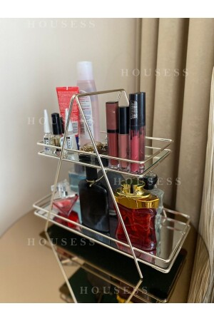 Pyramid Bathroom Organizer Multi-Purpose Makeup Jewelry Organizer Bathroom Kitchen Cabinet Service Presentation Stand Houss-ORGNZR - Housess