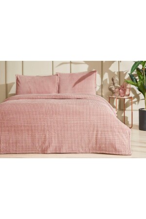 Pyramid Double Bedspread-Powder - Özdilek