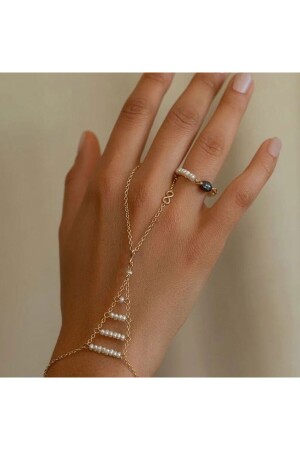 Pyramid Pearl Hand Accessory Shahmeran - Qp Angel's