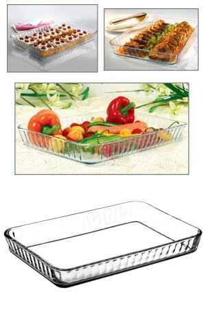 Pyrex Rectangular Tray PSBHC-59204 - Paşabahçe