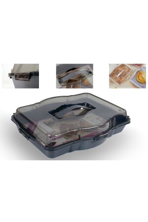 Pyrex Storage Pastry Transport Container Rectangular B1104 P459368S6020 - Bursev