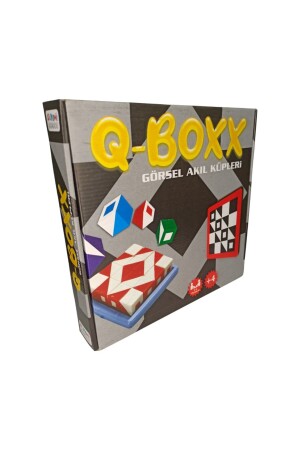 Q-boxx Cubes Qbitz Visual Mind Cubes (RENEWED) Q-bitz Q-smart Q Smart Cube Game - Elux