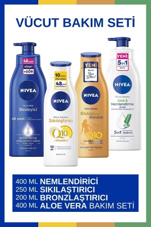 Q10 Firming & Firming Bronzer Q10 & Body Milk & Aloe Vera Body Lotion - Nivea