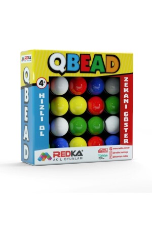 Qbead Move Beads Complete Colors Speed ​​Logic Strategy Brain Toy - Redka