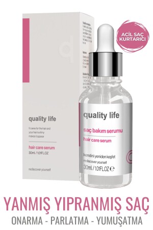 QL Hair Care Oil Argan Keratin Hair Oil Hair Care Serum for Burnt and Damaged Hair - Quality Life