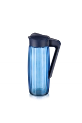 Qlux Boutique Çizgili Sürahi - 1600 Ml - Lacivert 01LKS035 - Qlüx