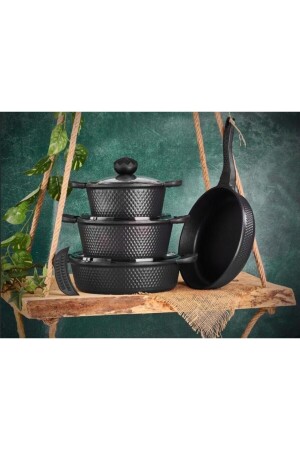 Quartz 7 Piece Cast Set Black 8699297000523 10010608 - Amboss
