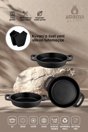 Quartz Casting Pan Set KUV-6466 - Amboss