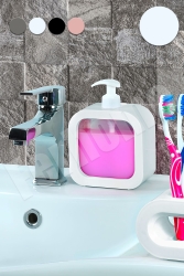 Queen Sıvı Sabunluk Tezgah Üstü Banyo Mutfak Bulaşık Lavabo Deterjanlık 500 ml FR-148 - FERHOME