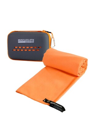 Quick Dry Bag Sports Towel Orange 19635 - MUSCLECLOTH
