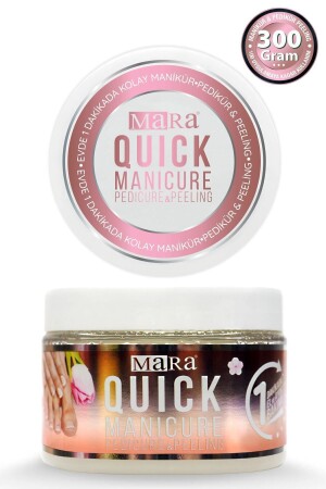 Quick Manicure Kolay Manikür & Pedikür Peeling 300 gr - Mara