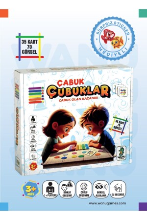 Quick Sticks Educational Toy Set - Wanu Games
