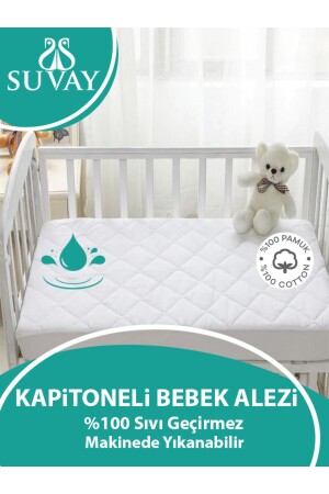 Quilted Baby Kids Bedding Mattress Quilted Fitted Water Liquid Proof Mattress Protector Sheet Mattress Mattress - Suvay