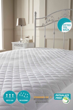 Quilted Fitted Water Liquid Proof Mattress Protector Mattress Protector - Caretex