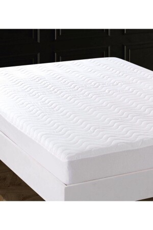 Quilted Fitted Water Liquid Proof Mattress Protector Mattress Protector KFSGA - Madame Blue