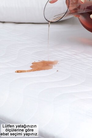 Quilted Fitted Waterproof Liquid Proof Mattress Protector Mattress Mat - Gülcü