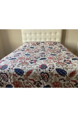 Quilted King Size Multi-Purpose Cover (pike) - 200x220 cm - Gençev Home Collections