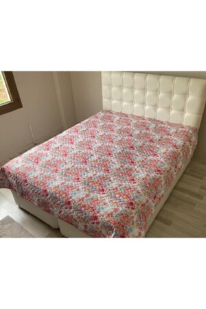 Quilted King Size Multi-Purpose Cover (pike) - 200x220 Cm Pike Bedspread - Double Sided Use - Gençev Home Collections