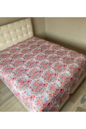 Quilted King Size Multi-Purpose Cover (Pique) - 200x220 Cm & Both Pique and Bedspread GH2543 - GENÇEV HOME COLLECTİONS