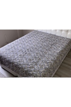Quilted King Size Multi-Purpose Cover (Pique) - 200x230 Cm & Both Pique and Bedspread - Gençev Home Collections
