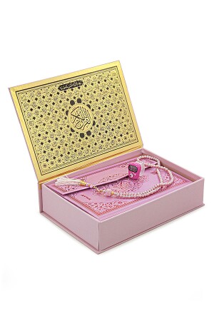Quran and Prayer Mat Set for Children Pink - Ihvanonline
