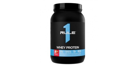 R1 Peynir Altı Suyu Proteini, Çilek ve Krema Aromalı - 905 gram - Rule One