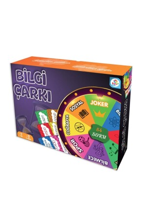 Rad des Wissens, lehrreiches und unterhaltsames Boxspiel - Laço Kids