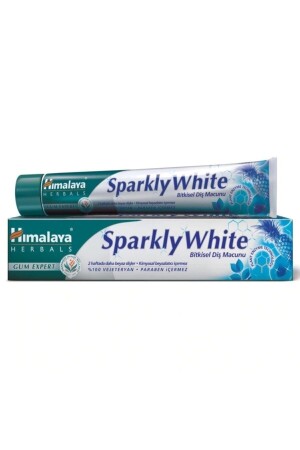 Radiant Whiteness Herbal Whitening Toothpaste - Fluoride-free - Paraben-free - Herbal Enzyme - 75 ml - Himalaya Since 1930