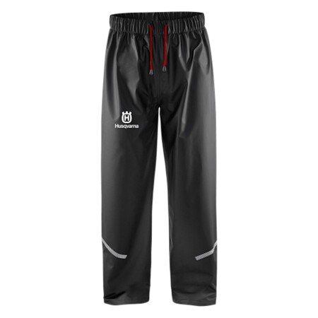 Rain pants HUSQVARNA, black, XL - Husqvarna Accessories