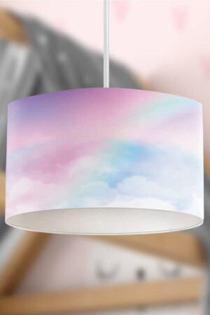 Rainbow And Clouds Children's Pendant Lamp Chandelier dhj4a256 - Rivaİstanbul