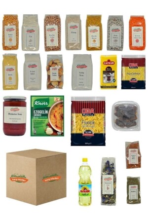 Ramadan Blessings Box Package (Aid - Gift - Food Box) - Karşı Köyden