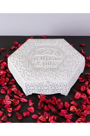 ramadan favors hard hat arabic script special nuts candy holy plastic gift box hollow - skycott