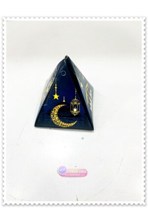 Ramadan Gift Pyramid Box 6X6 cm - Öztürkler