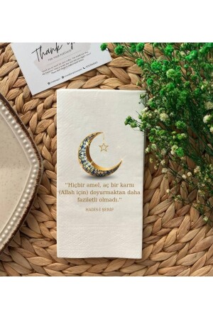 MNZ-Color طاولاتك في رمضان التحدث النابكين 20pcs - Rima Tasarım