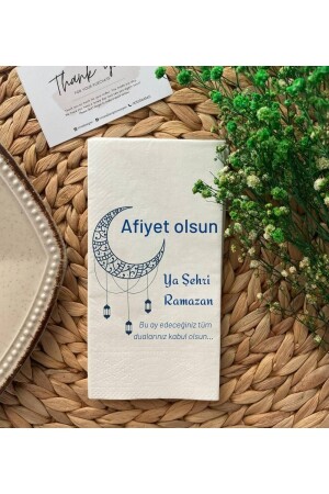 MNZ-Color طاولاتك في رمضان التحدث النابكين 20pcs - Rima Tasarım