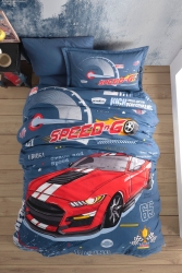 Ranforce %100 Pamuk Tek Kişilik Nevresim Takımı RNT-EXT-V1MAV-CLS-K - Clasy