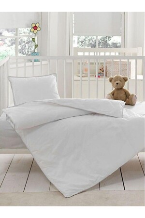 Ranforce Babydecke aus 100 % Baumwollstoff mit Kissen, Geschenk dop5157489igo - Özdilek